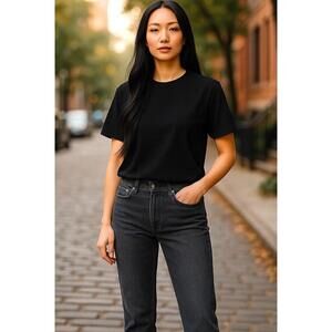 NWT Gap Jeans Women’s 28x28 Black Denim Jeans Skinny Gapflex List Was $79